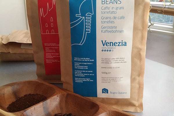 Venezia coffee beans 100% Arabica has been recommended by Speciality Food magazine