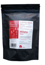 Si Sogno Milano coffee bags practical resealable pouch of 35 freshly ground coffee bags