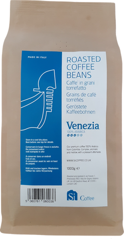 Si Sogno Venezia roasted whole coffee beans 1kg