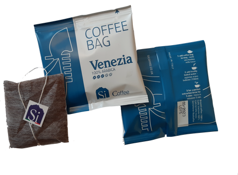 Si Sogno VENEZIA freshly ground coffee bags individually wrapped