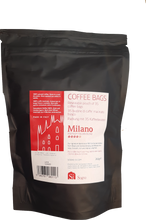 Si Sogno MILANO freshly ground coffee bags, resealable pouch of 35